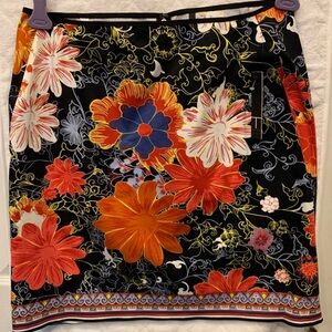 New with tags NWT Tahari size 14 floral skirt
